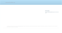 Desktop Screenshot of makennafoundation.org
